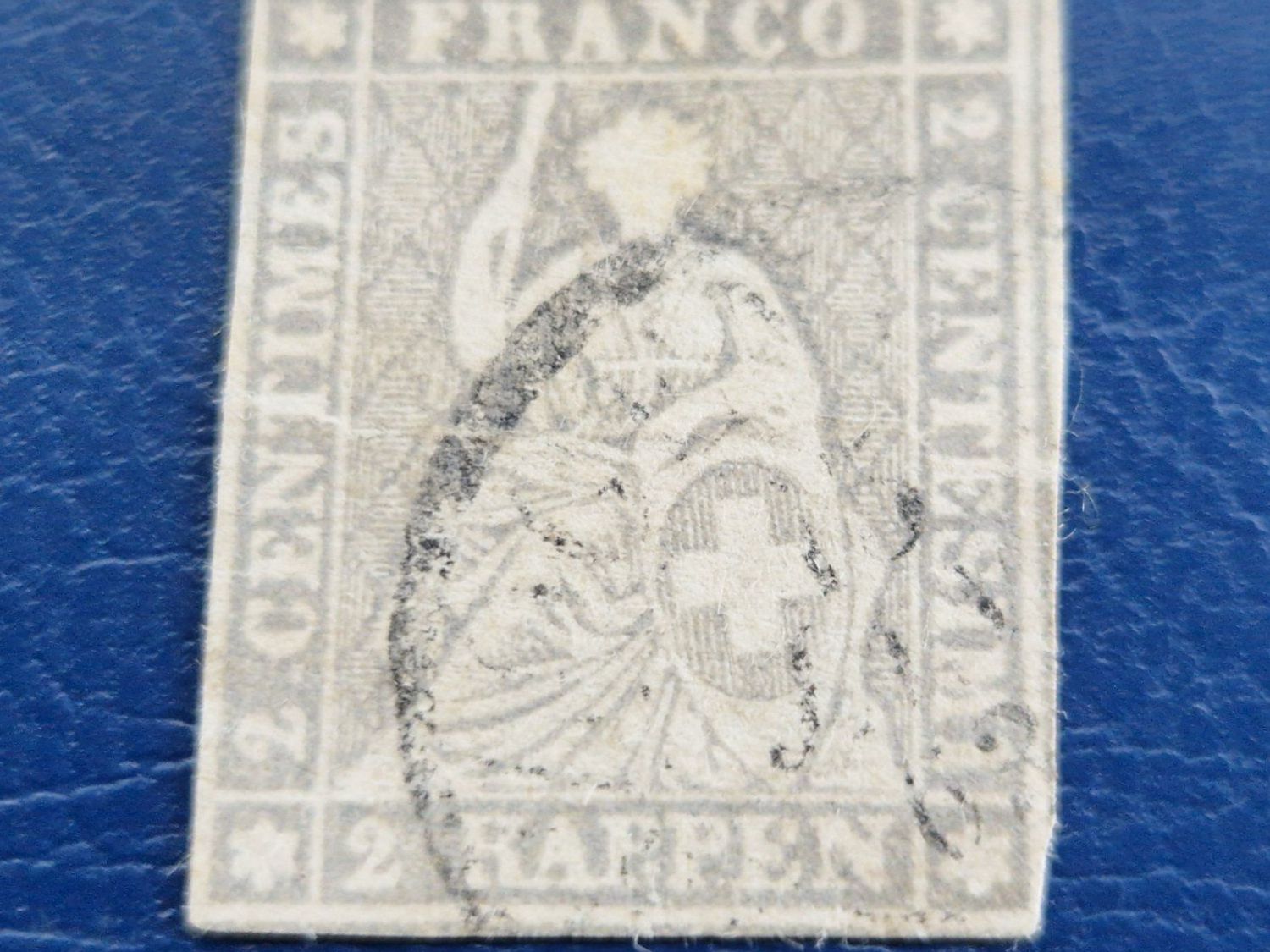 Tutti i francobolli: Strubel 21G, ab 1.- – Usato da Burgdorf venduto da Glossy01 2