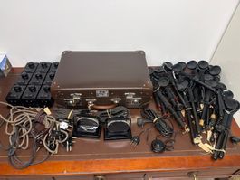 Ancien appareil avec accessoires