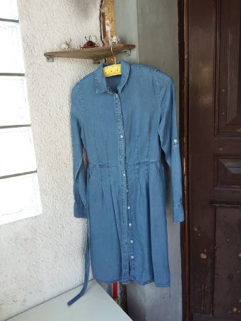 Jeanskleid blau Grösse 36 guter Zustand
