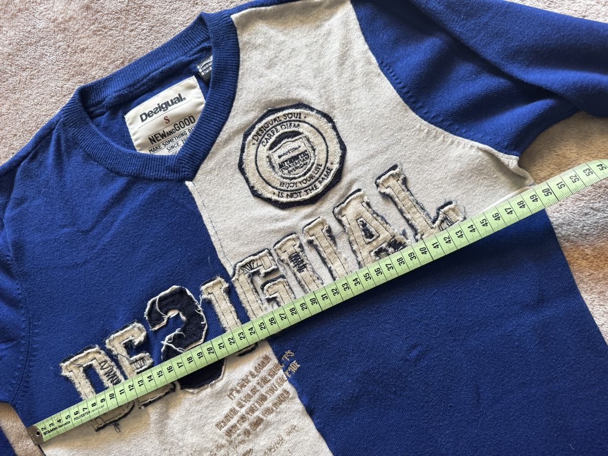 Desigual Maglioni & Felpe: Desigual Pullover, Gr. S, blau/beige – Usato da Kehrsatz venduto da Chrauer 4