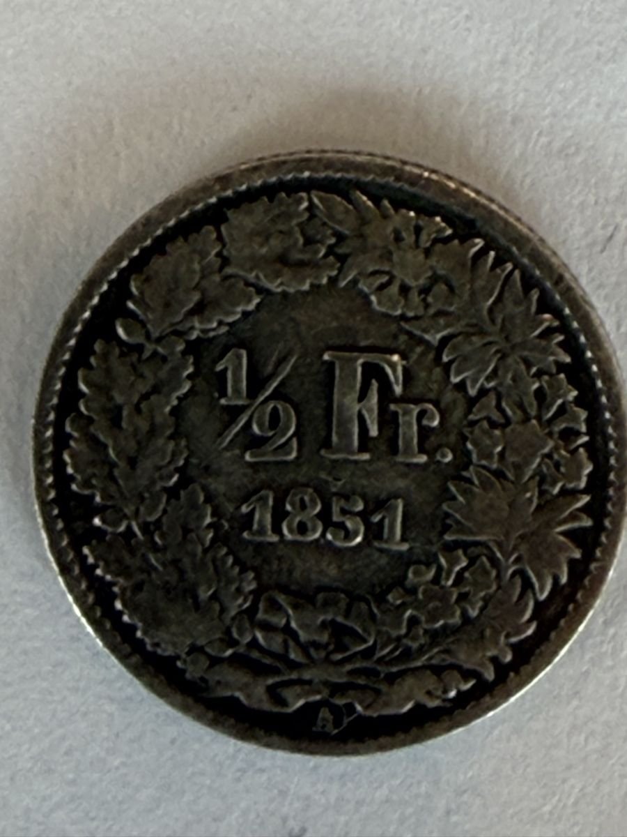 Tutti le monete: 50 Rp  1851 (16) – Usato da Ballwil venduto da lukyluciano21
