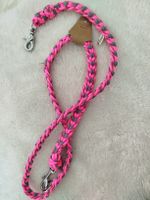 Handgemachte Paracord Hundeleine (kurz)