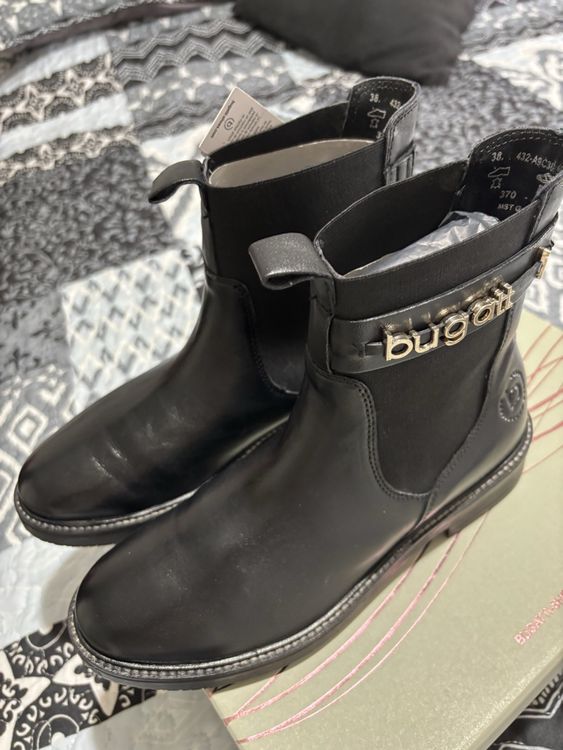 Botte en cuir à tige haute - Femme | MANGO Maroc