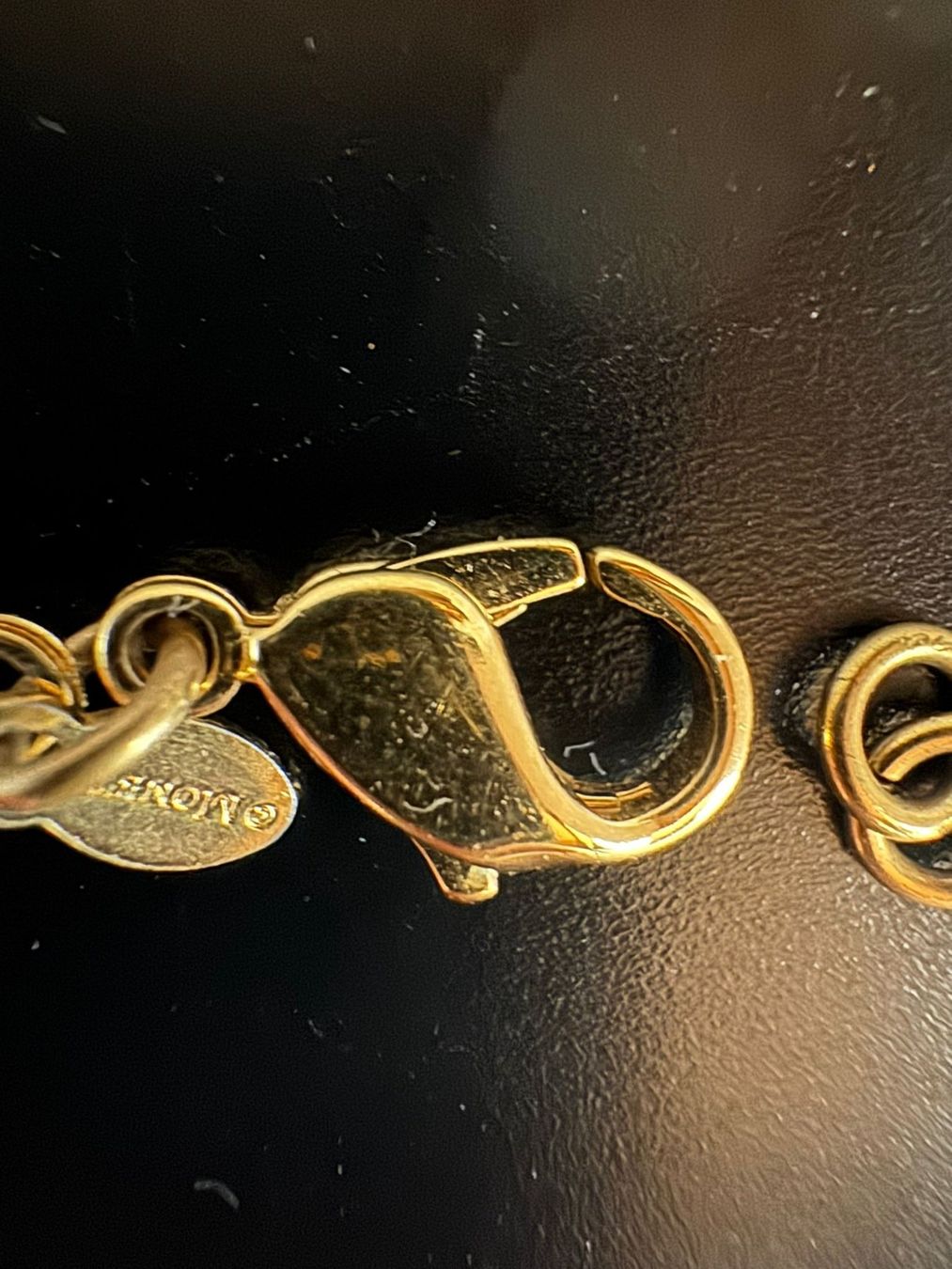 Ketten: MONET Vintage Halskette Goldfarben – Gebraucht aus Winterthur von Dejv 5