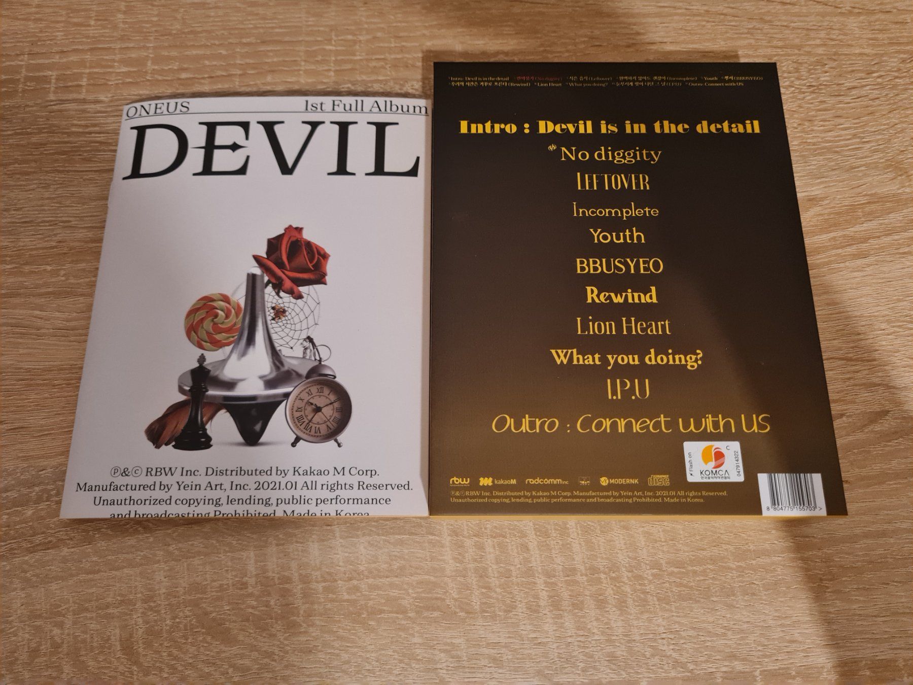 CDs: Oneus Album Devil Yellow Version – Neu (gemäss Beschreibung) aus Rüti ZH von Elisa133 2