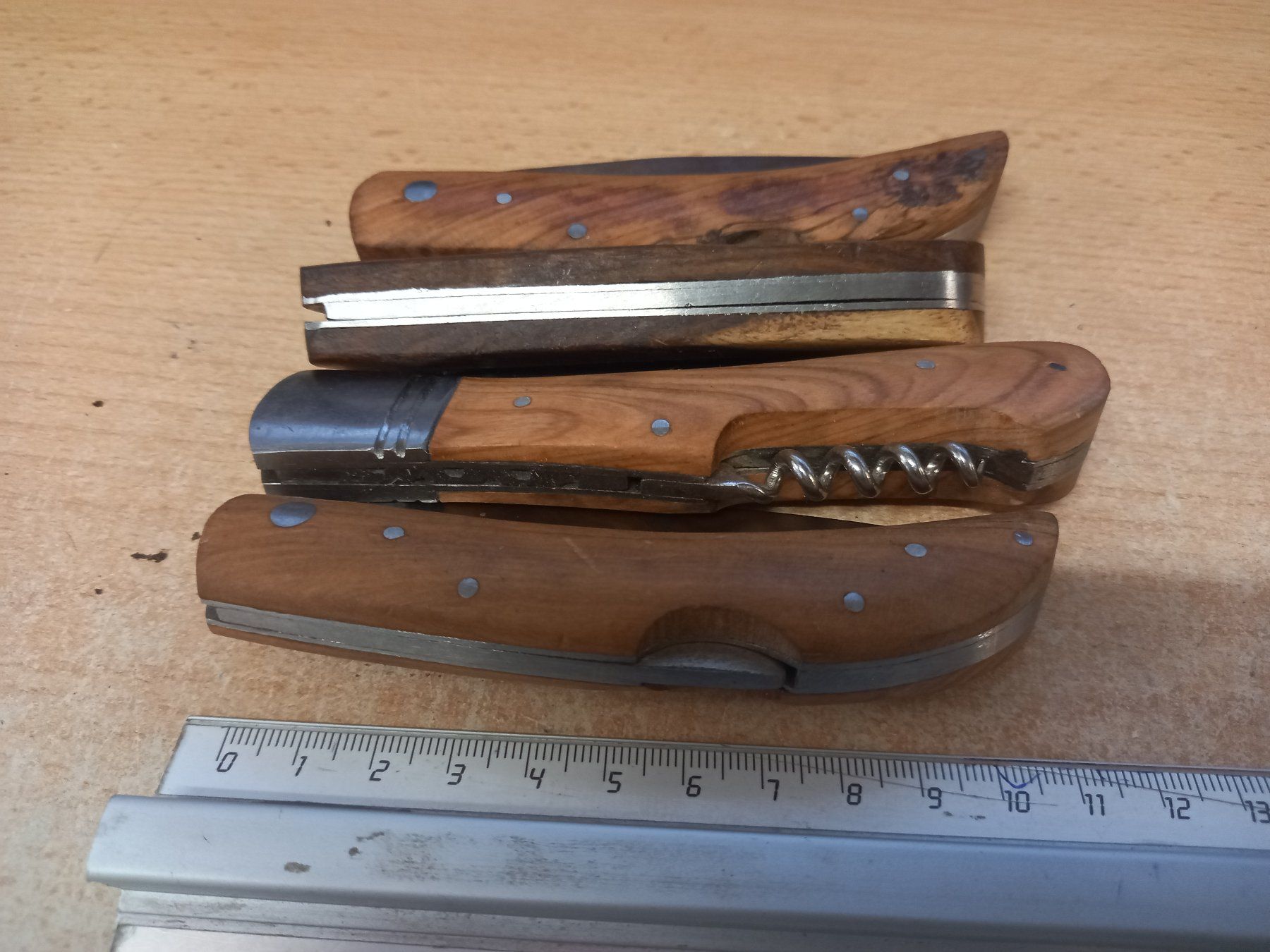 Coltelli tascabile: 4x Sackmesser Taschenmesser Hackenmesser Couteau – Usato da Prez-vers-Siviriez venduto da Monija70 9