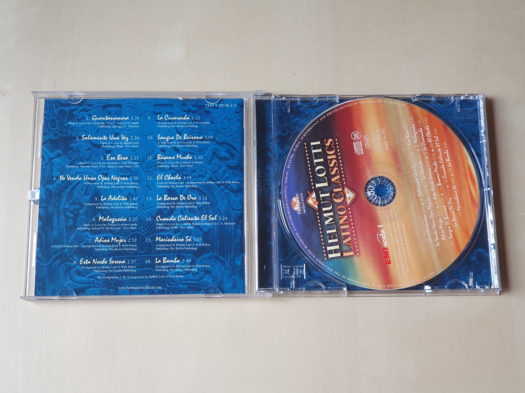 CD: Helmut Lotti Latino Classics – Usato da Stansstad venduto da collectorsshop 2