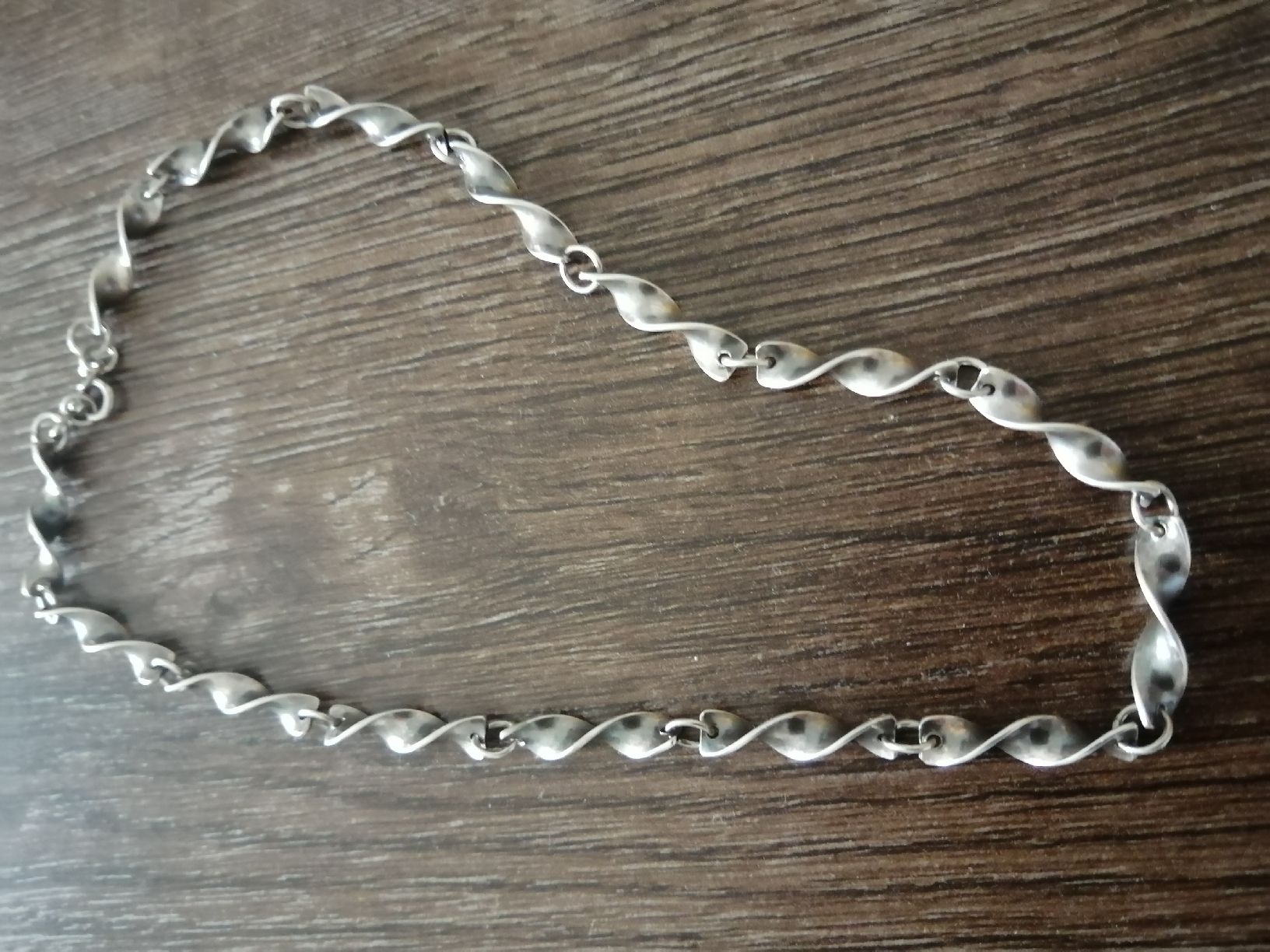 Catenine: Antikes 925 Silber Collier Kette – Usato da Nunningen venduto da mochflo 5