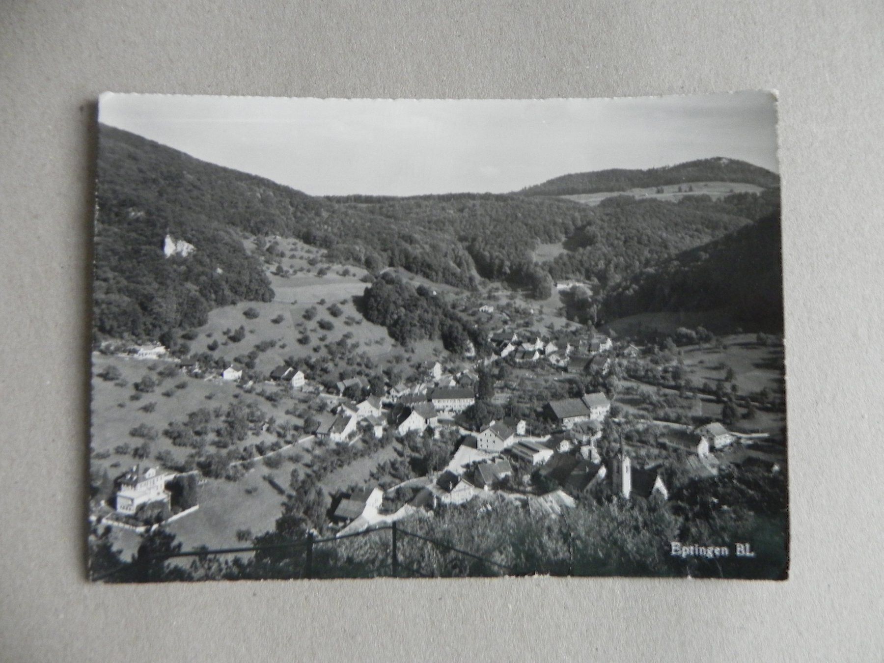 Ansichtskarten: Ansichtskarte Eptingen BL um 1965 – Gebraucht aus Siebnen von krimsie