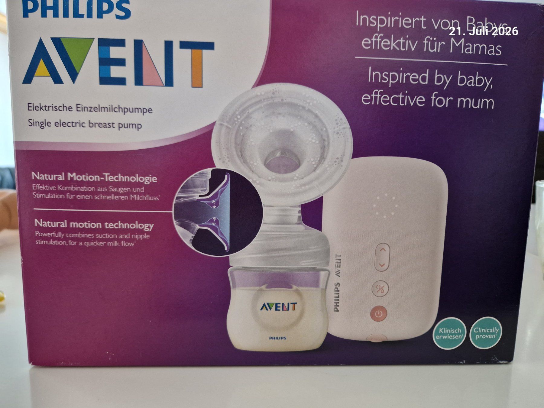 Philips Accessori per l’allattamento: Milchpumpe Philips avent – Usato da Unteriberg venduto da JMarty