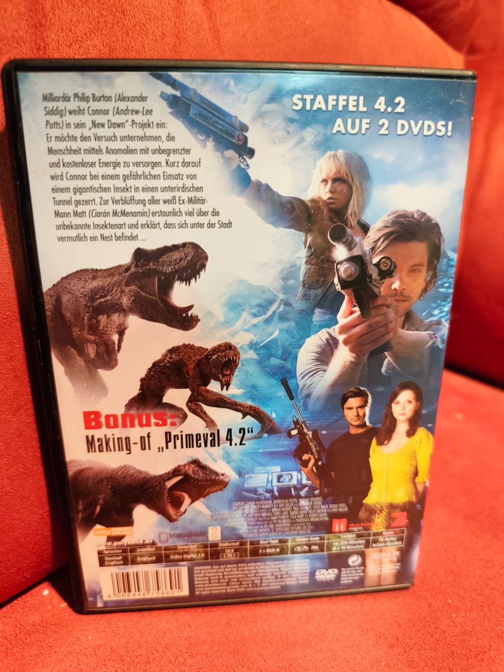 Tutti i DVDs: Primeval Staffel 4, Teil 2 (2 DVDs) – Usato da Zofingen venduto da noise123 1