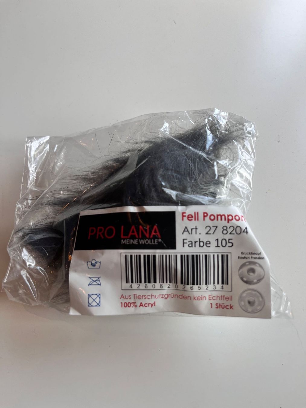 Pro Lana Lana: Kunstfell Pompon Pro Lana – Nuovo e nell'imballaggio originale da Büsserach venduto da bor_s88m