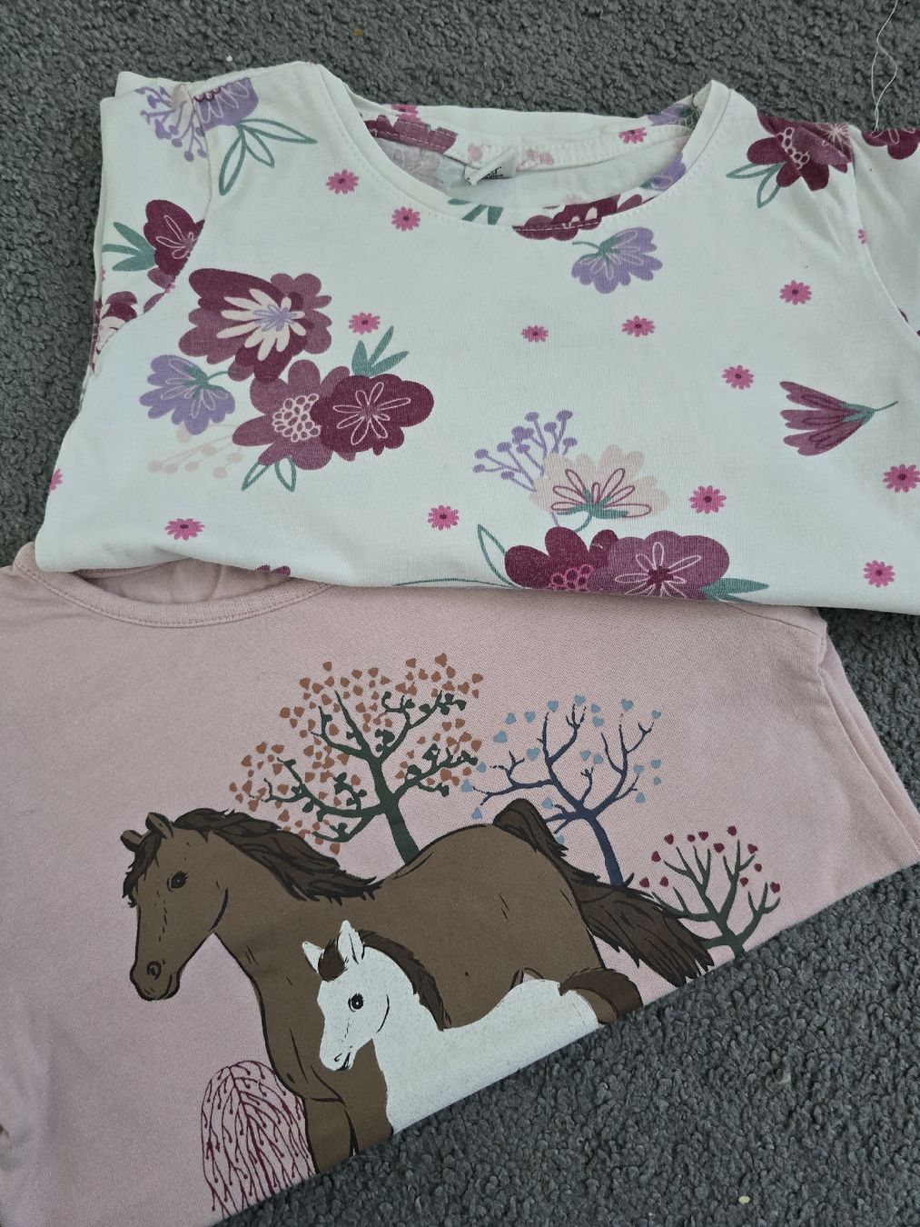 Maglioni & Felpe: 2 Langarmshirts Grösse 110-116 – Usato da Unterentfelden venduto da Panda-87 4