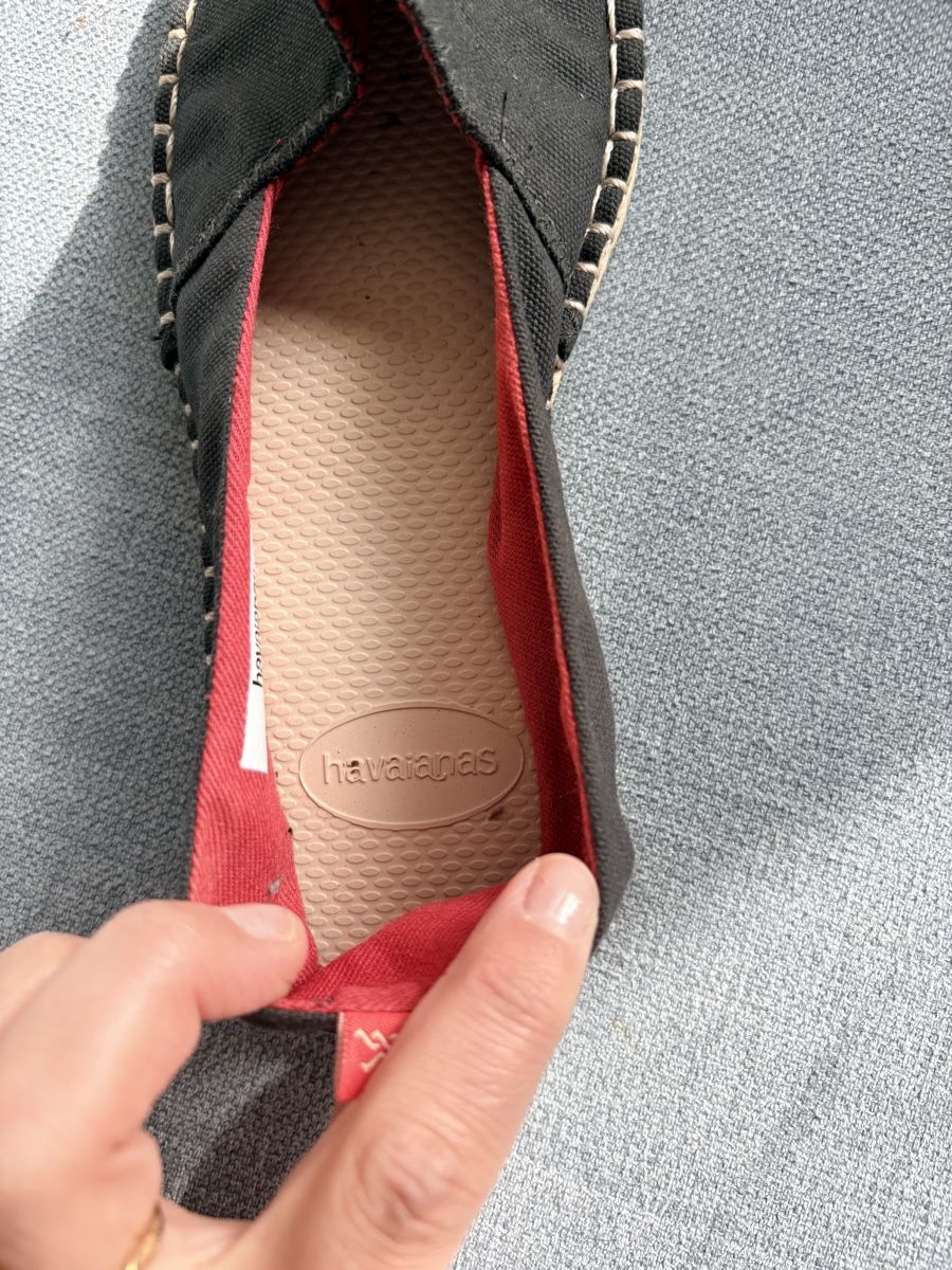 Havaianas Scarpe da donna: Espadrilles Havaianas noires, taille 36 – Usato da Lausanne venduto da france.guillermin 1