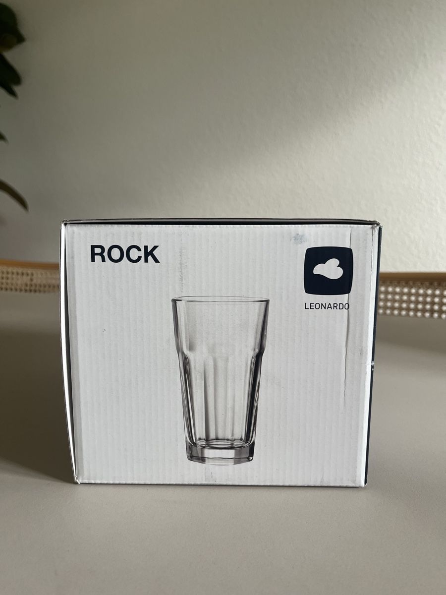Bicchieri: Set de 6 verres Leonardo Rock 340ml  – Nuovo e nell'imballaggio originale da Lausanne venduto da ceriseflore 1