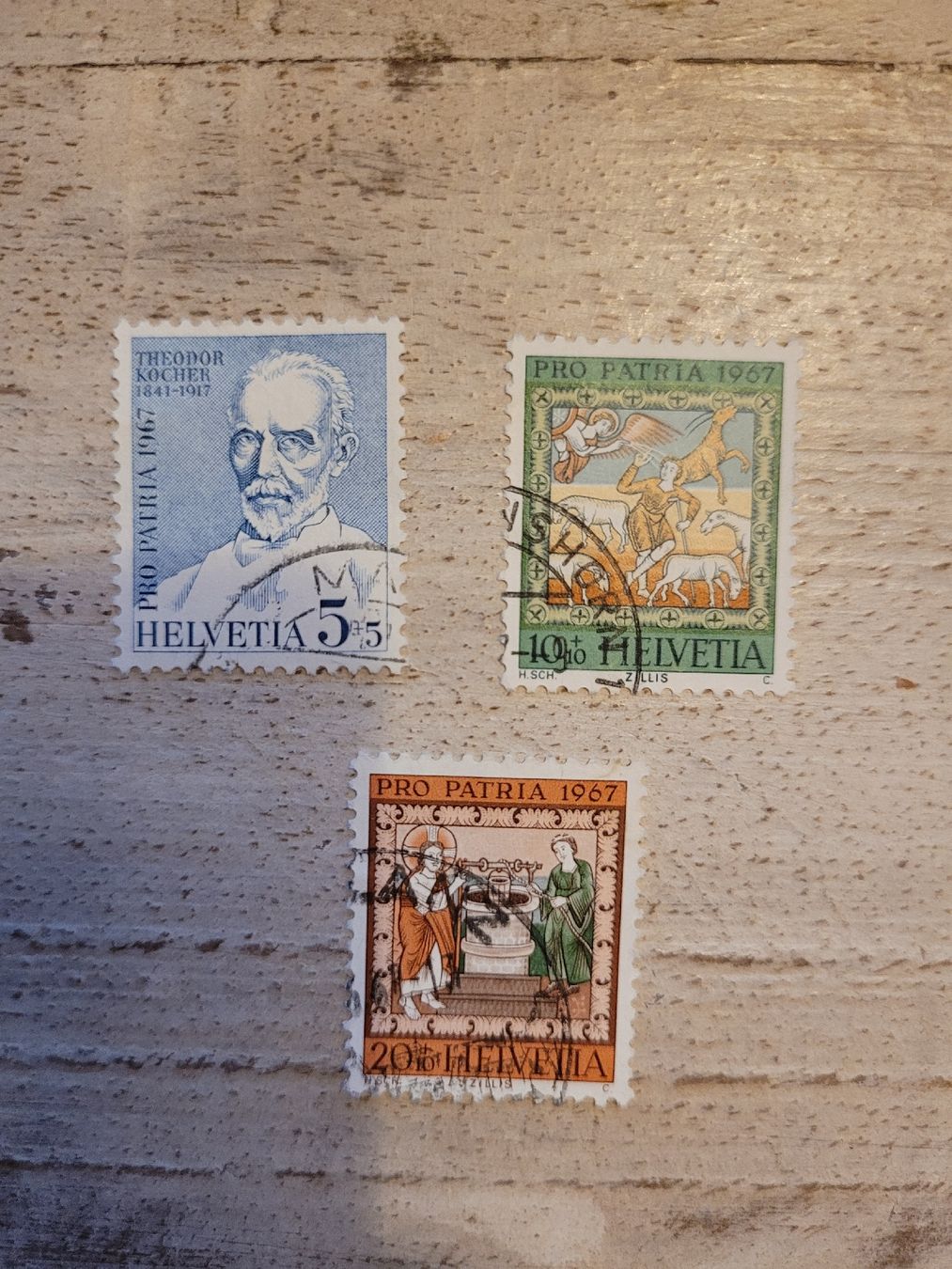 Alle Briefmarken: Pro Patria 1967 – Gebraucht aus Inwil von Flower2325