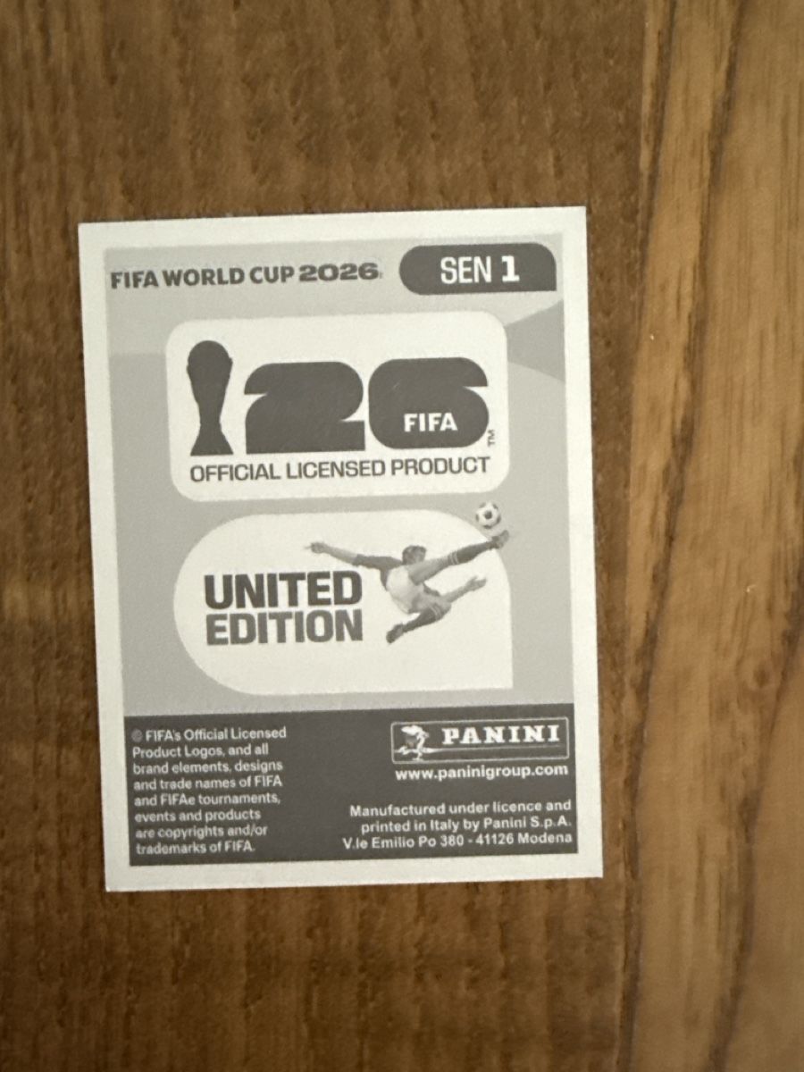 Panini Carte collezionabili: WM 2026 Sticker Senegal Sen 1 – Usato da Frenkendorf venduto da emi_jg7b 1
