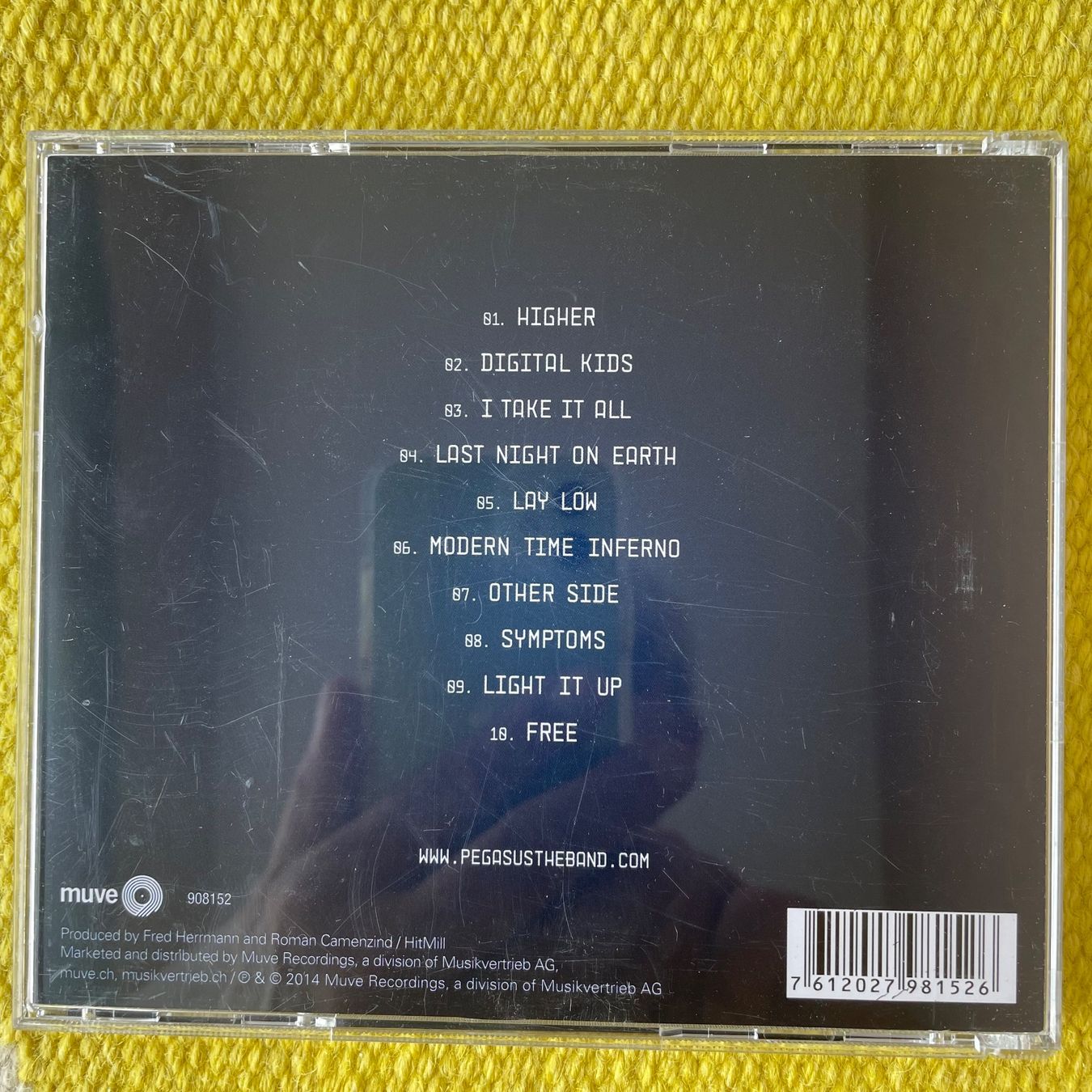 CDs: PEGASUS-LOVE&GUNFIRE – Gebraucht aus Rorschacherberg von CD-Roli 1