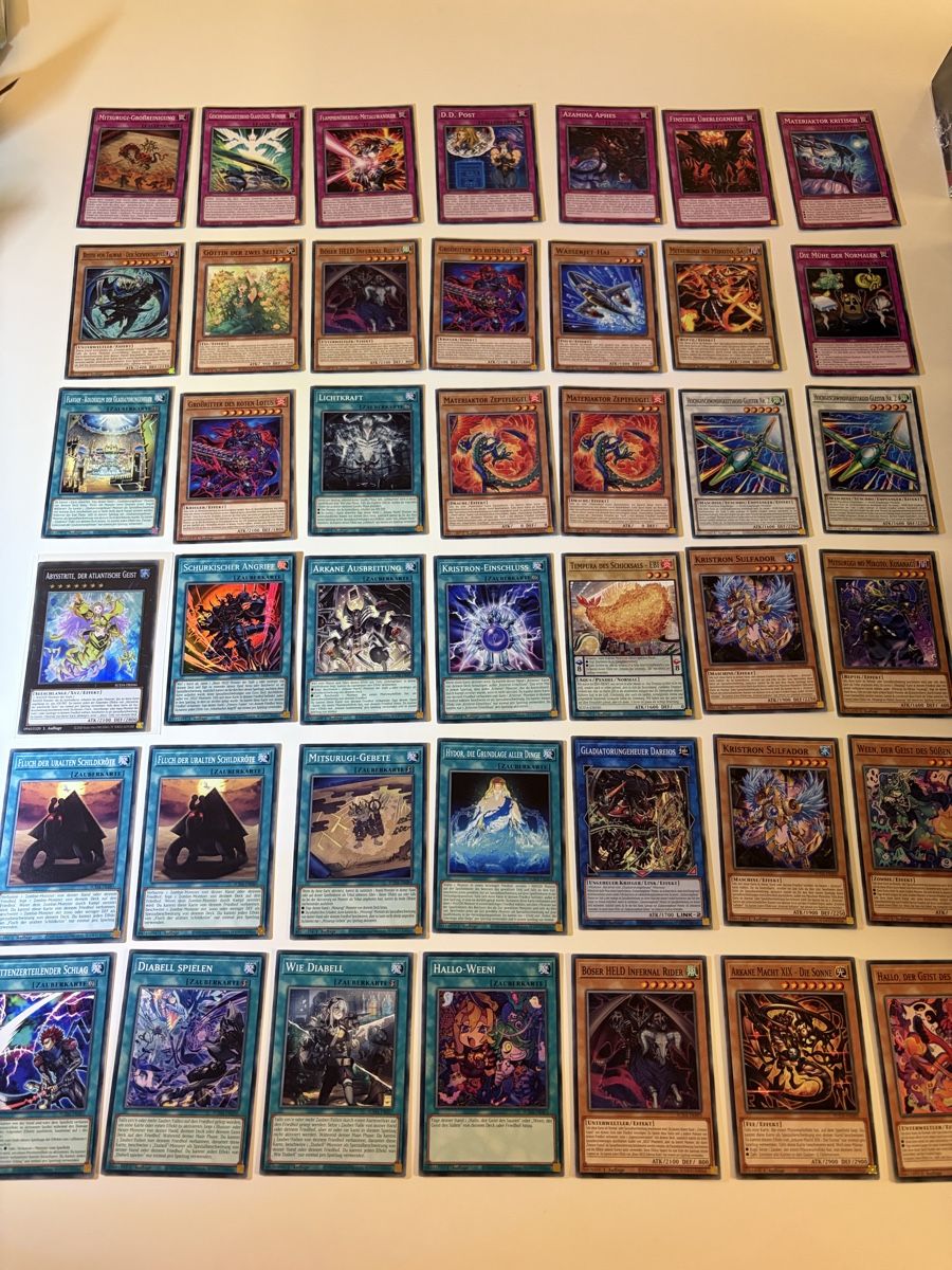 Yugioh Cartes à collectionner: Yu-Gi-Oh Karten Sammlung Supreme Darkness DE  – D'occasion à Galgenen par Miachelle