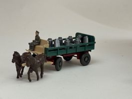 SG-  Wiking Pferdegespann patinagrün