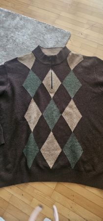 Paul&Shark Wollpullover 3XL - Argyle Muster - Top Zustand!