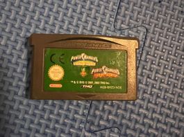 GBA Power Rangers 2 in 1 Game Boy Advance