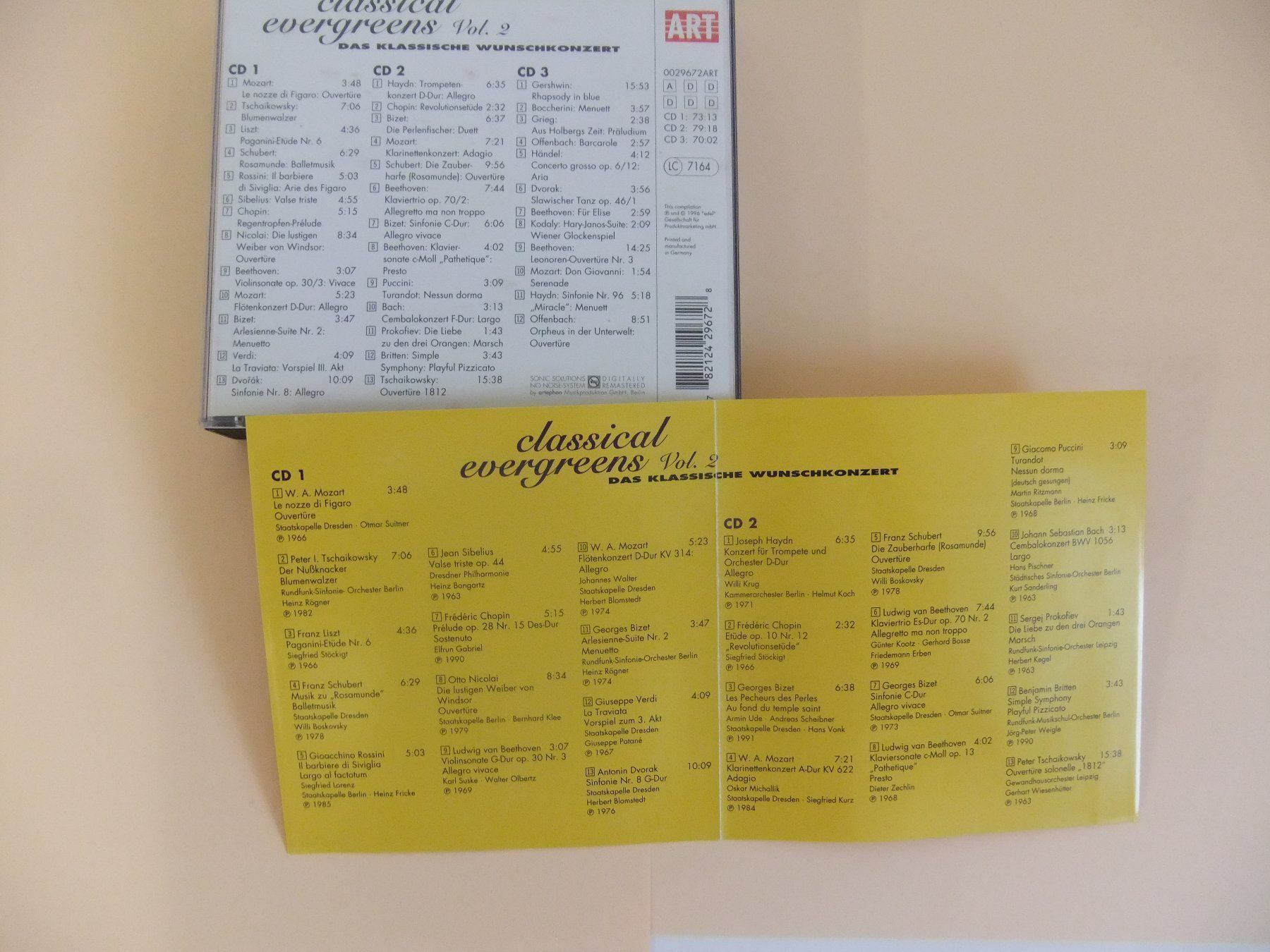 CDs: 3 CDs Klassisches Wunschkonzert in Box – Gebraucht aus Hemishofen von Lany 3