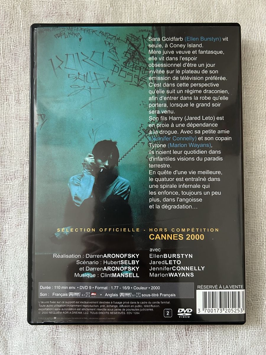 Tutti i DVDs: DVD Requiem For A Dream – Usato da Genève venduto da NipponiaNippon 1
