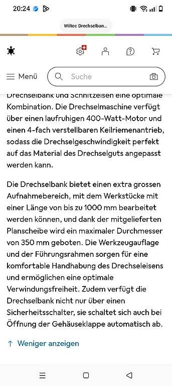 Alle Maschinen: Drechselbank – Gebraucht aus Scharnachtal von jus_6vt6 2
