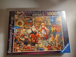 Puzzle Santas Workshop 1000 Teile