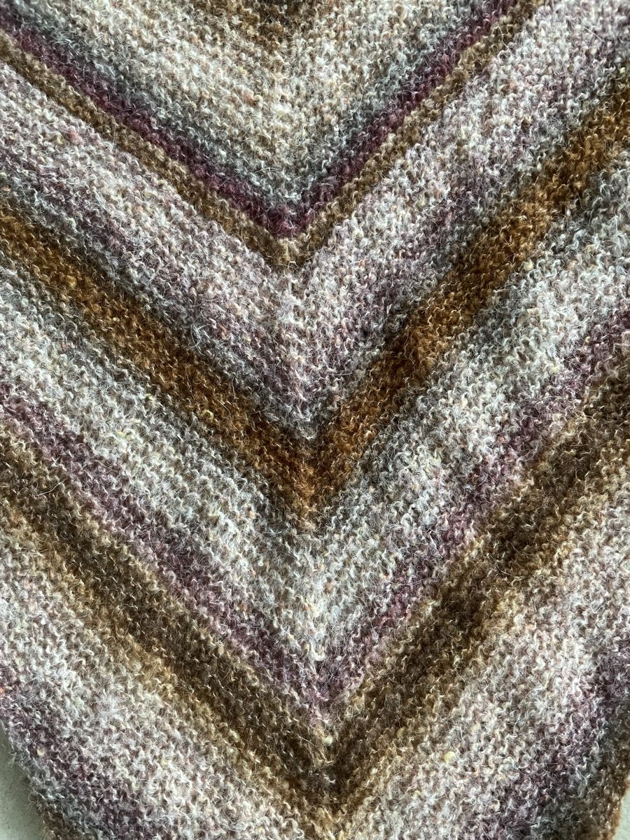 Foulard & Sciarpe: Dreiecktuch selbsgestrickt – Nuovo (secondo la descrizione) da Würenlos venduto da Greeny3 2