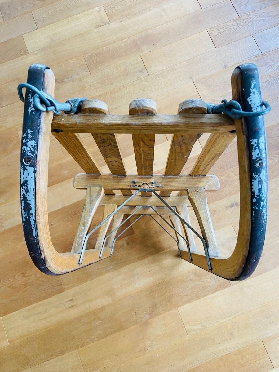 Wisa Gloria Slitta: Davoser Holzschlitten von Wisa Gloria – Usato da Teufen AR venduto da Alex2380