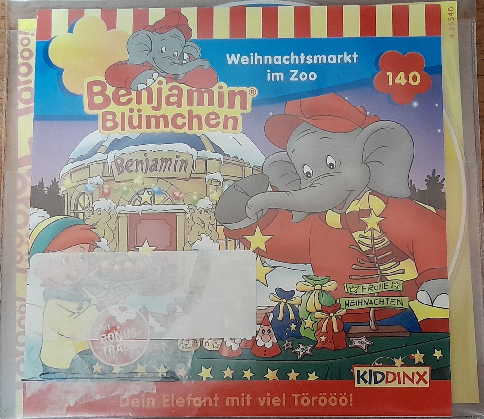 CDs: Benjamin Blümchen 140 Weihnachtsmarkt im Zoo CD – Defekt aus Zürich von cole15