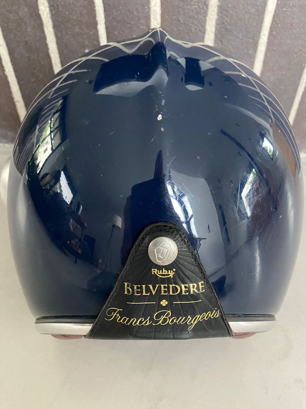 Helme & Visiere: Helm Ruby Belvedere Jet Franc Bourgeois – Gebraucht aus Kastanienbaum von tenniswerk 2