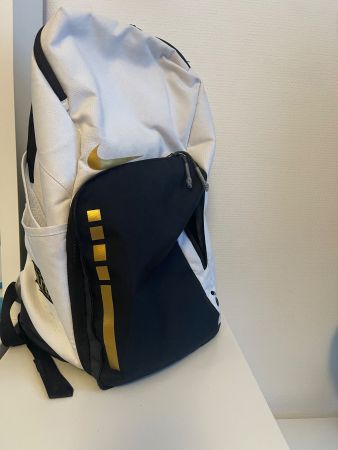 Original Nike Performance Rucksack, weiss, gold, schwarz