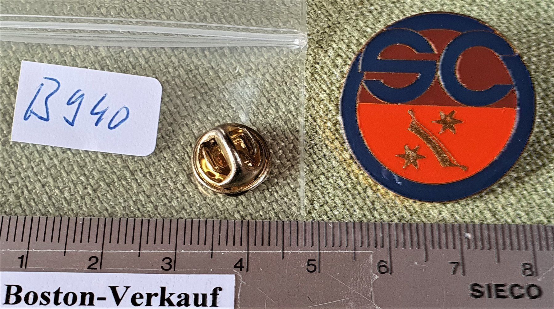 Placchette & Badge: B940 - Pin SC Ostermundinen – Usato da Reinach BL venduto da Boston-Verkauf 2