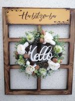 🍂 Hello Tür- Wand Kranz 38cm Herbstzauber