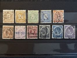 Timbres NED INDIE 2.5, 5, 10, 12.5, 23, 25 Cent