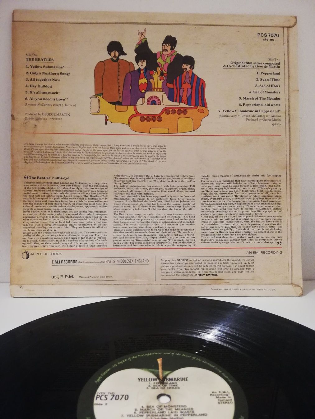 Dischi in vinile: THE BEATLES-YELLOW SUBMARINE – Usato da schaan venduto da quin1 4