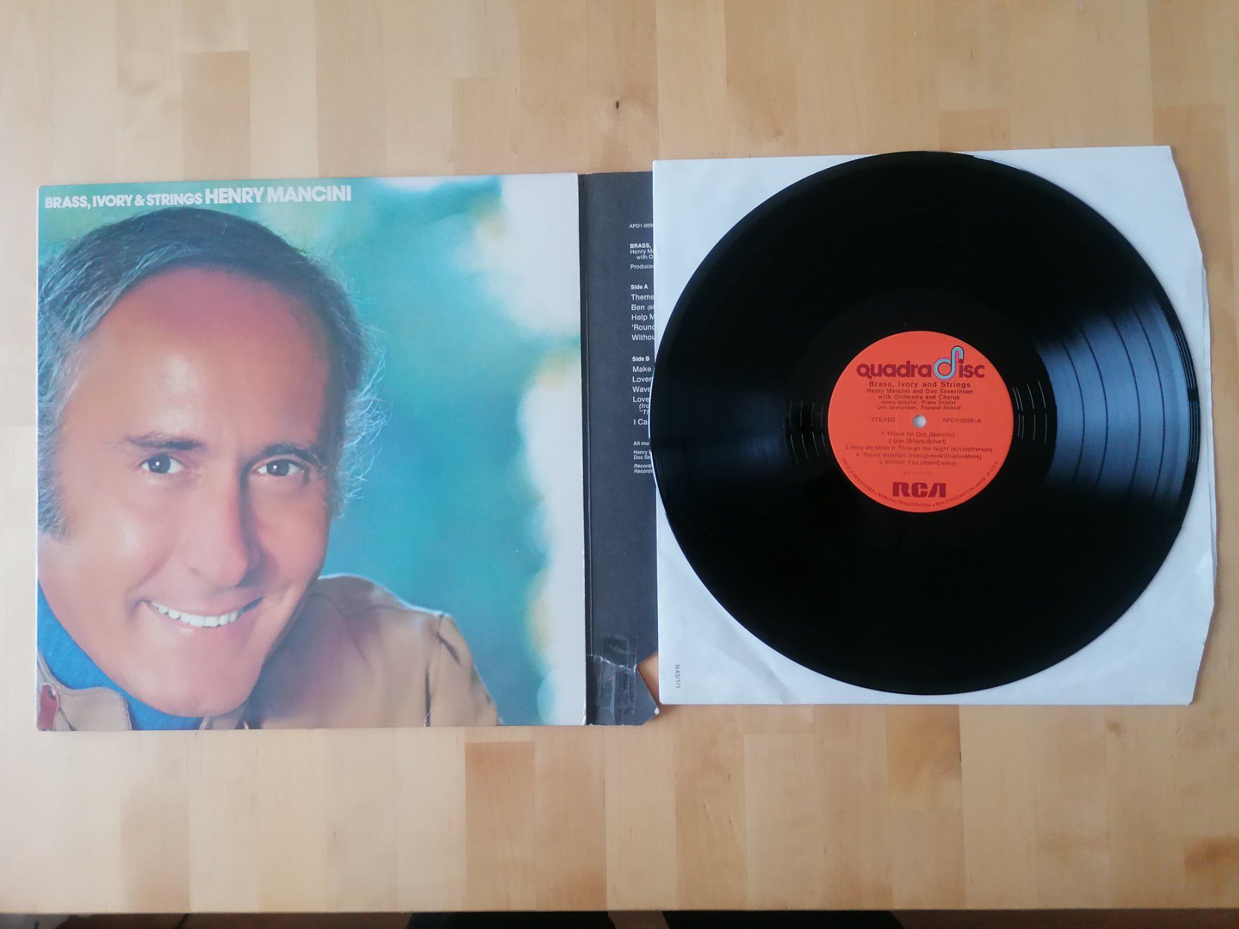 Schallplatten: Henry Mancini And Doc Severinsen ‎– Brass, Ivory & Strings – Gebraucht aus Emmenbrücke von WintoWin 1