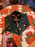 Nostalgischer Guss Christbaumständer