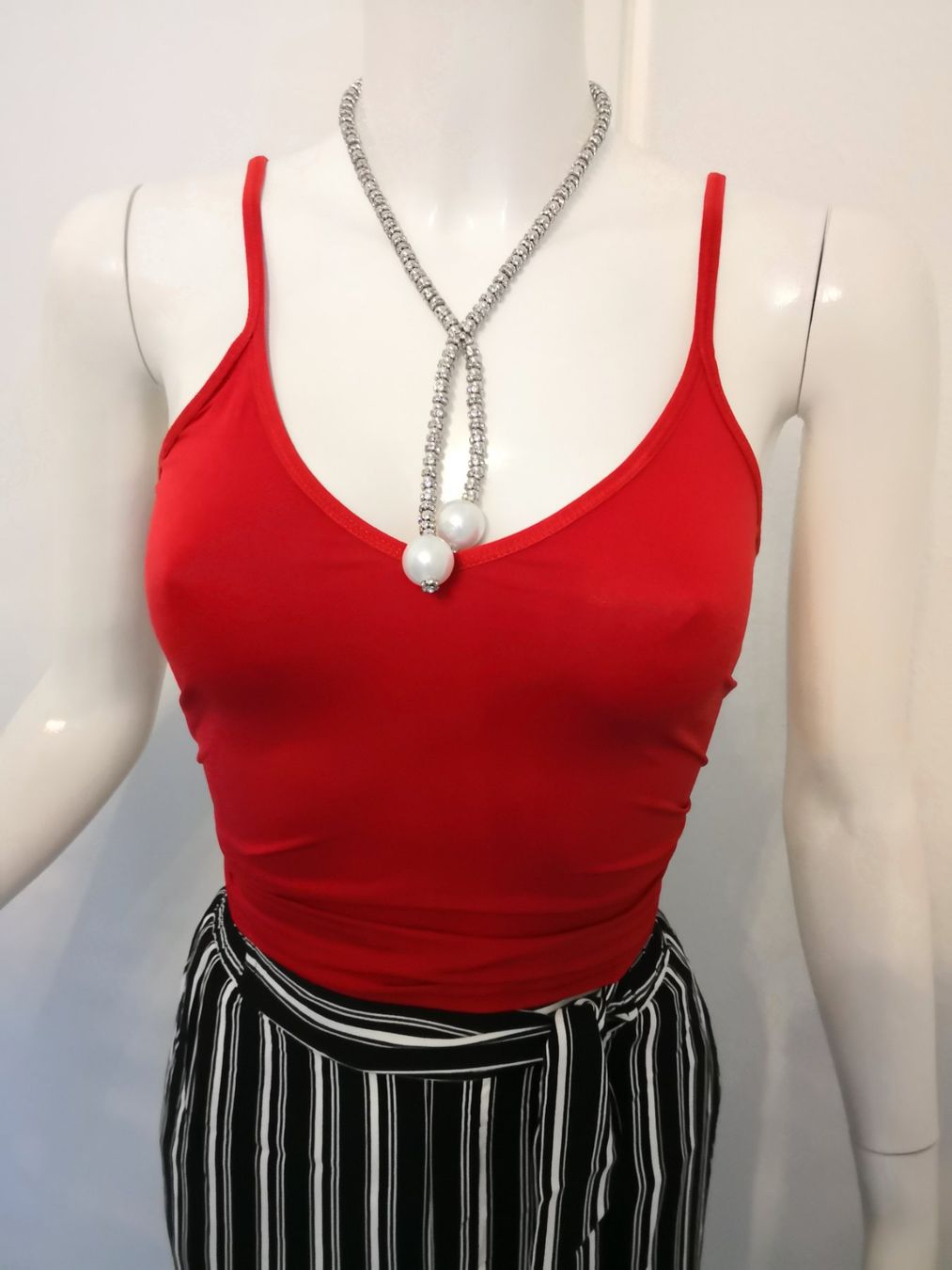 Mango Top: 🤩MANGO TOP ROT – Nuovo (secondo la descrizione) da Olten venduto da Naja-Twins-Twins 5