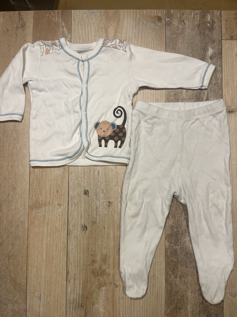 Pigiama & Simili: Süsser Baby Pyjama Gr. 68 Weiß – Usato da Kaisten venduto da Wavechip