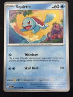 Pokémon Squirtle Karte 007/165 non Holl 2023 🇺🇸