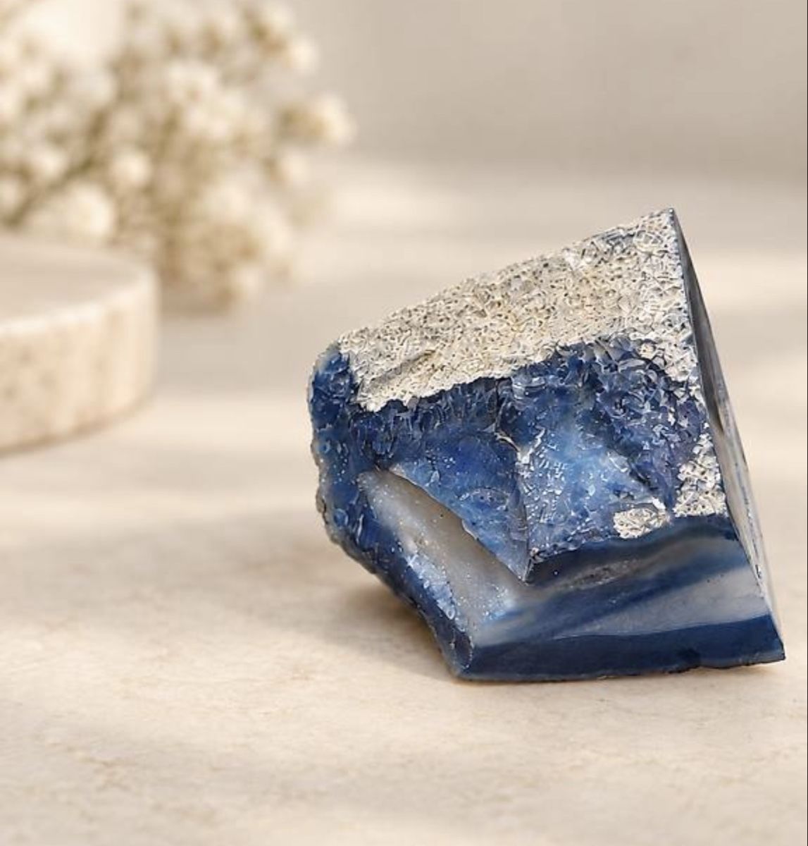 Minerali & Pietre curative: Achatgeode Neu – Nuovo e nell'imballaggio originale da Tennwil venduto da Zaylaaa 1