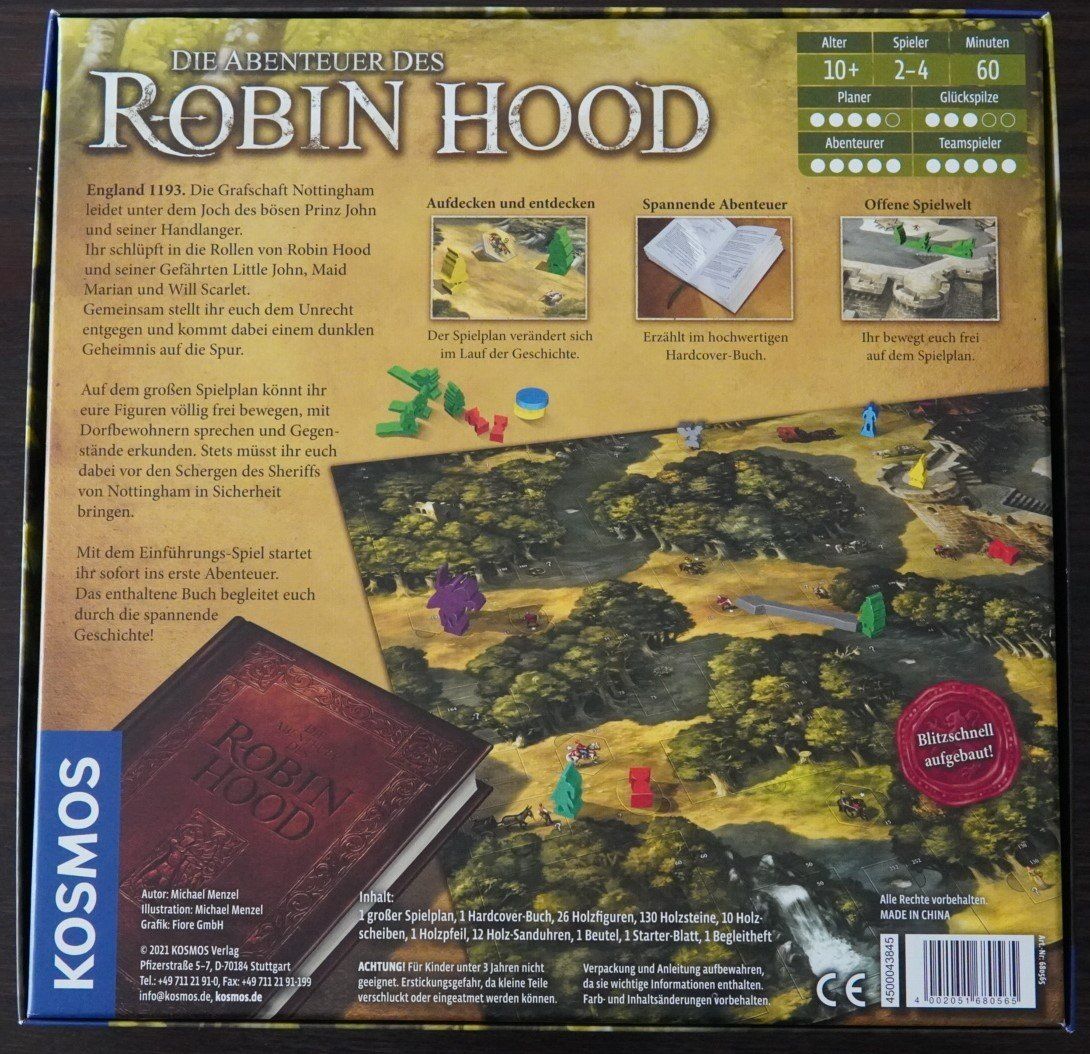 Kosmos Giochi: Die Abenteuer des Robin Hood – Usato da Affoltern am Albis venduto da FabianAmstad 1