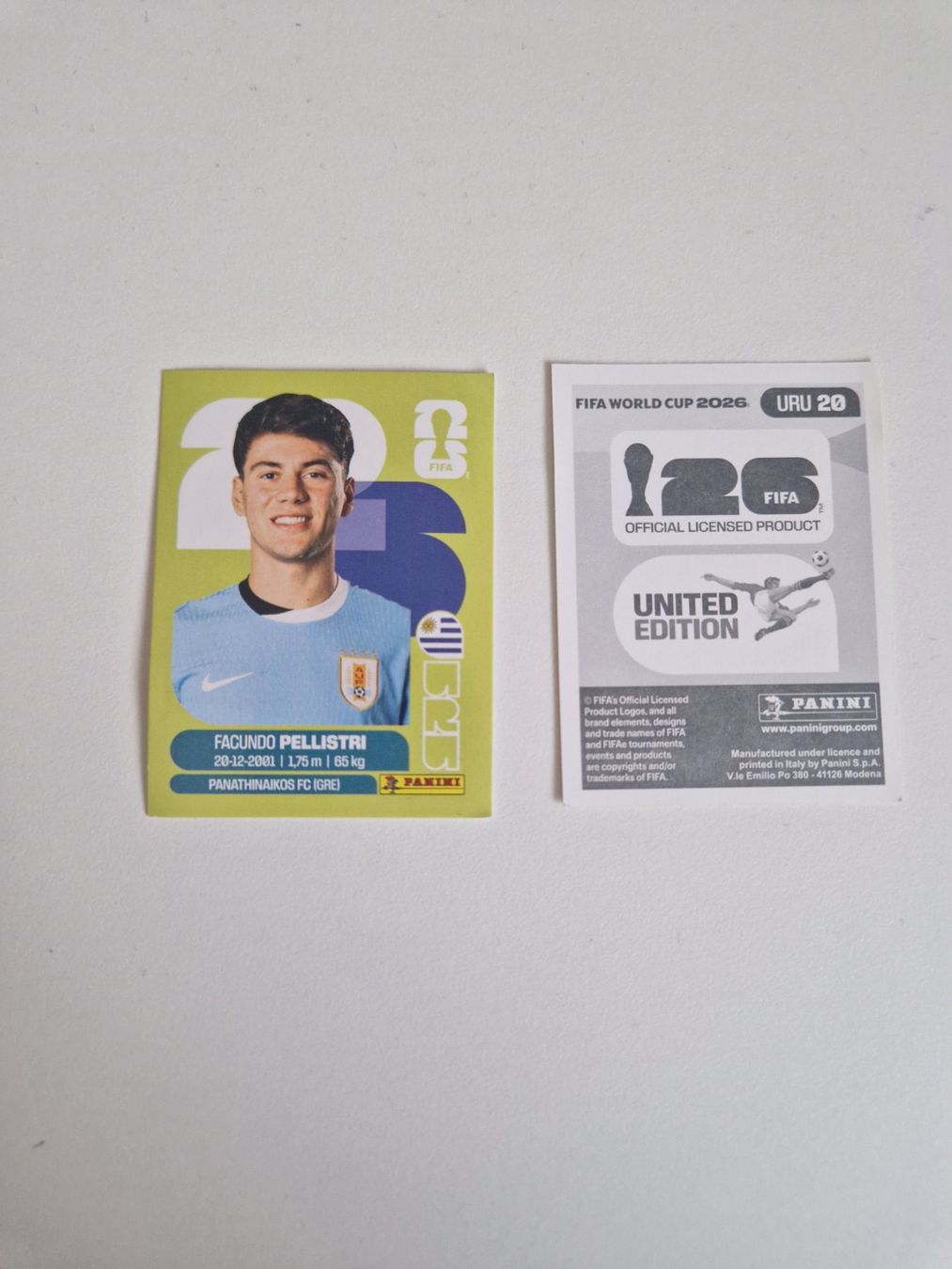 Panini Carte collezionabili: Panini Sticker URU20 – Nuovo (secondo la descrizione) da Stüsslingen venduto da white_angel86