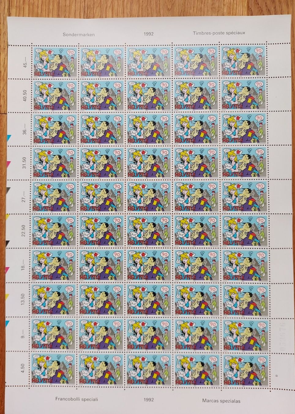 Alle Briefmarken: Postfrisch, gültige Schweizer Frankatur, Briefmarkenbogen – Neu und originalverpackt aus Heiden von ber_b77f