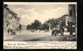 Winterthur, Kasernenstrasse mit Techniku