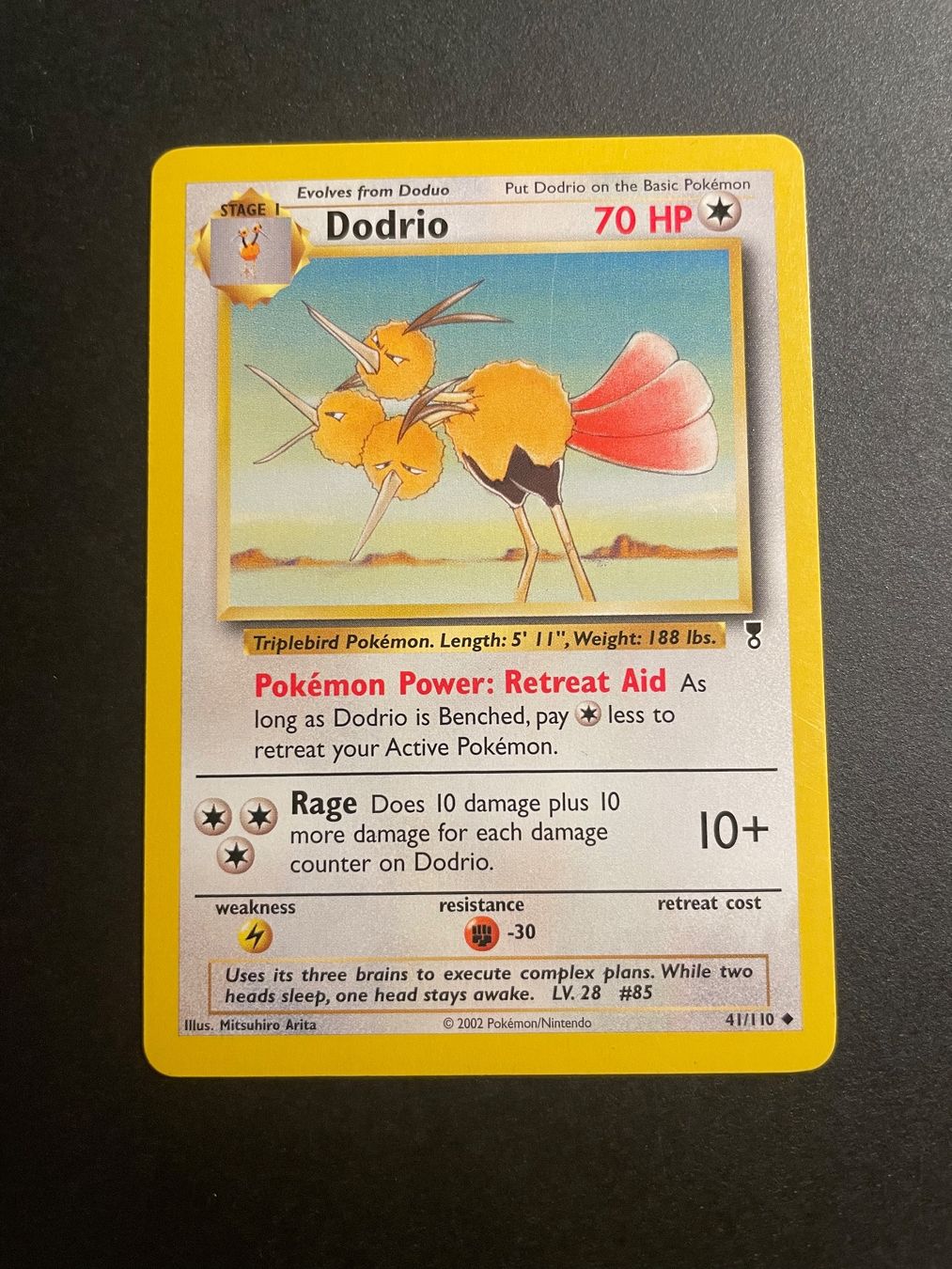 Pokémon Carte collezionabili: Dodrio 41/110 Legendary Collection – Usato da Zürich venduto da pokemon_cards